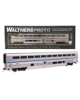920-12027 Walthers Ho 85ft Ps Superliner I Sleeper Amtrak 32000 Phase Vi Lighted