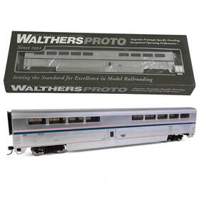 920-12037 Walthers 85ft Ps Superliner I Diner Amtrak Amtk 38019 Phase 6 Lighted