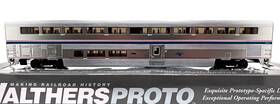 920-12061 Walthers Ho Proto 85ft Bombardier Superliner Coach Amtrak Ivb Lighted