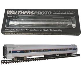 920-12209 Walthers Proto Amtrak 85ft Amfleet I 84-seat Coach Phase Vi Lighted Ho