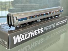 920-12226 Walthers Amtrak Amfleet Ii Phase Vi Proto Coach Budd Lighted Ho New
