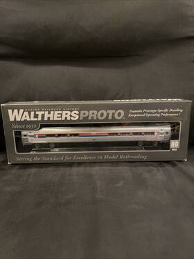 920-12245 Walthers Ho Amfleet I Amcafe Amtrak Phase 2 Arrow Read Description