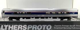 920-12266 Walthers Ho Proto 85ft Budd Amfleet Ii Lounge Amtrak #28002 Ivb Lighted