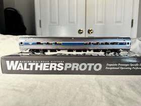 920-12281 Walthers Ho Amtrak Phase Vi 85ft Amfleet I Lighted Club Dinette