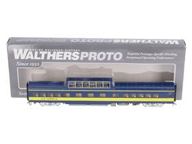 920-12501 Walthers Ho Alaska Railroad 85ft Acf Dome Coach Lighted Ln/box