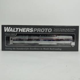 920-13021 Walthers Proto Ho Scale 85ft Budd Dome Coach Amtrak Phase Iv