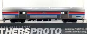 920-13050 Walthers Ho Proto 73ft Budd Baggage Car Amtrak Phase Iii