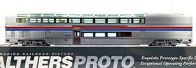 920-13322 Walthers Ho Proto 85ft Budd Hi-level Sky Lounge Amtrak Phase 2