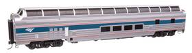 920-13604 Walthers Ho Amtrak Ph. Vi 85ft Budd Great Dome With Decal Ready To Run