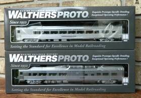 920-14007 Walthers Proto Ho Scale Rock Island Budd Lounge And Dome Coach Lighted