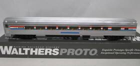 920-14009 Walthers Proto Ho Amtrak Ph 3 85ft Budd 29 Seat Lounge Passenger Car Nos Lighted