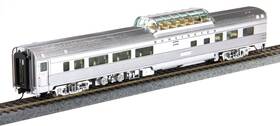 920-14024 Walthers Ho Chicago Burlington And Quincy 85ftft Budd Dome Coach Lighted