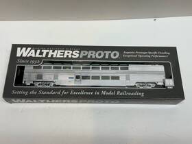 920-14322 Walthers Ho Scale Amtrak 85ft Budd Hilevel Lighted Sky Lounge Pacific Parlor Car
