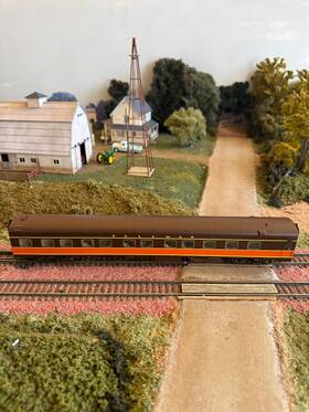 920-15456 Walthers Ho Plan 4167 10-6 Sleeper Illinois Central Inch C-class . Nib