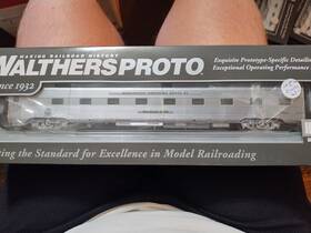 920-16254 Walthers Proto 85ft Pullman-standard 4-4-2 Sleeper Bnsf #64 Marias Pass Lighted