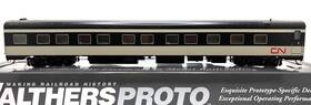 920-16454 Walthers Ho Proto 85ft P-s 10-6 Sleeper 4167 Canadian National Lighted