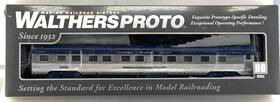 920-16457 Walthers Proto Ho 85ft P-s Ft10-6 Sleeper Plan 4167 Nickel Plate Lighted 920-1647