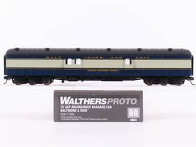 920-17360 Walthers Ho Scale Proto B&o Baltimore And Ohio 70ft Baggage Passenger Car