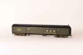 920-17401 Walthers Proto Ho Heavyweight Rpo-baggage Santa Fe Atsf Rtr