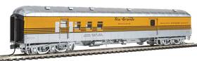 Walthers 920-17403 Proto Rio Grande 70 Heavyweight Railway Post Office Baggage Arch Roof