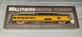 920-18204 Walthers Proto Ho Scale 85ft Acf Dome Lounge Union Pacific Harriman #9004
