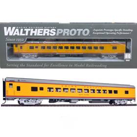 920-18500 Walthers Proto Ho Scale Acf 44 Seat Coach Up Heritage Lighted Katy Flyer #5468