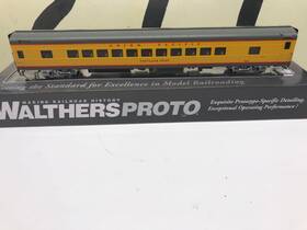 920-18504 Walthers Proto Ho Up 85ft Acf 44 Seat Coach Inch Portland Rose Rd#5473 Rtr