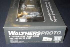 920-9000 Walthers Ho Proto Santa Fe Super Chief 63ft Railway Post Office