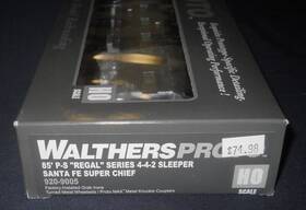 920-9005 Walthers Ho Proto Santa Fe Super Chief 85ft P-s Regal Series 4-4-2 Sleeper