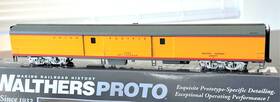 920-9204 Walthers Baggage Car - Heritage Fleet Union Pacific Art Lockman W Kadees