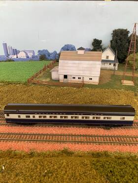 920-9401 Walthers Ho Pullman-standard 56-seat Coach Baltimore And Ohio 920-9401. Iob