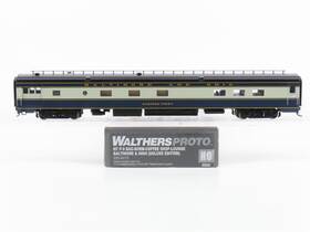 920-9410 Walthers Ho Proto B&o 85ft Bag-dorm-coffee-lounge Passenger With Lighting