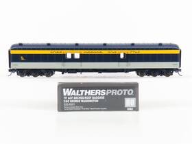 920-9501 Walthers Ho Scale C&o George Washington 70ft Acf Baggage Passenger Car 920-9501 Walthers Ho Scale C&o George Washington 70ft Acf Baggage Passenger Car