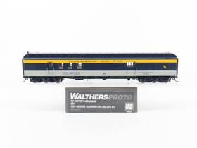 920-9510 Walthers Ho Scale Proto C&o 70ft Hwt Rpo-baggage Passenger Car #86