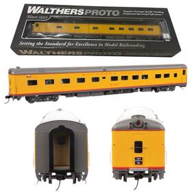920-9853 Walthers Ho 85ft Ps 10-6 Sleeper With Blunt End Sp #9044 Cosf Deluxe Ed. #1 Lighted