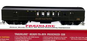 931-791 Walthers Ho Trainline 60ft Heavyweight Rpo Burlington Route Cb&q # 2322