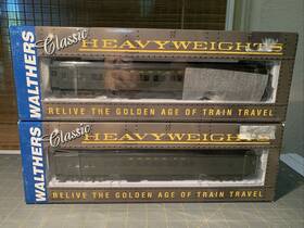 932-10002 Walthers 2x Heavyweights Ho Rtr Ps 12-1 Santa Fe