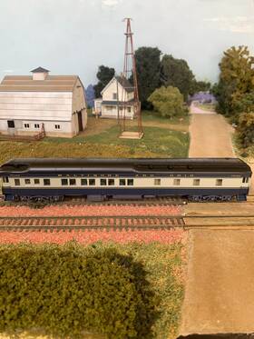 932-10060 Walthers Ho Pullman Heavyweight 8-1-2 Sleeper Baltimore And Ohio 932-10060. Iob