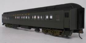 932-10102 Walthers Ho Heavyweight Paired Window Coach Santa Fe New