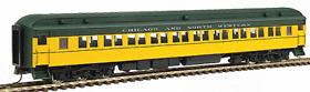 932-10106 Walthers Chicago And North Western Cnw Heavyweight Paired Window Coach