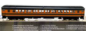 932-10113 Walthers Ho Pullman Heavyweight Paired Window Coach Great Northern Gn