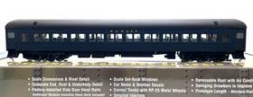 932-10116 Walthers Ho Pullman Heavyweight Paired Window Coach Wabash 932-10116 Walthers Ho Pullman Heavyweight Paired Window Coach Wabash