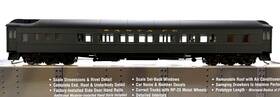932-10202 Walthers Ho Pullman Heavyweight 14 Section Plan # 3958a Santa Fe