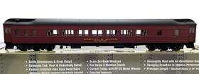 932-10214 Walthers Ho Pullman Heavyweight 14 Section Plan # 3958a Boston And Maine