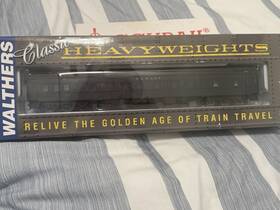 932-10219 Walthers Ho Pullman Heavyweight 14 Section Passenger Car Wabash Rtr Mint