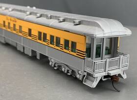 932-10261 Walthers Ho Pullman-heavyweight Lounge-obs Car Plan 395d Drgw Ho8034