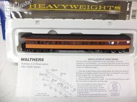 932-10262 Walthers Ho Hw Lounge-observation Car Milwaukee Road