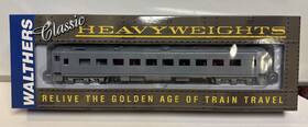 932-10350 Walthers Heavyweights Ho Scale Undecorated Santa Fe Chair Car #932-10350