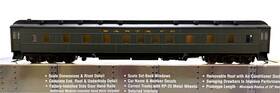 Walthers 932-10402 Ho Pullman Heavyweight 6-3 Plan # 3523c Santa Fe