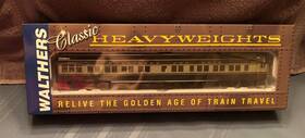 932-10460 Walthers Ho Heavyweight Pullman Solarium-obs Baltimore And Ohio B&o
